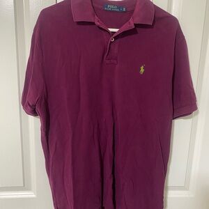 Polo by Ralph Lauren Men's Deep Purple Polo Shirt